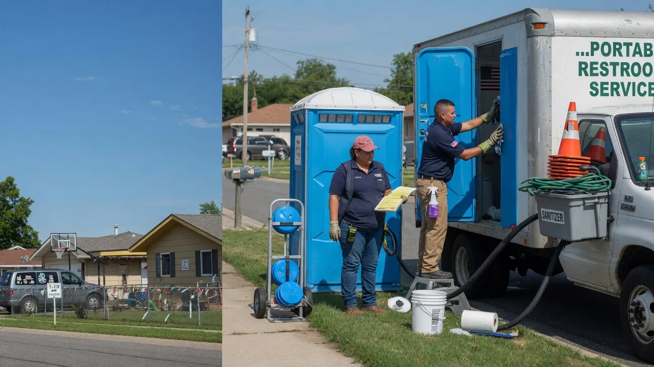Portable Toilet Rental in Walcott, IA near me